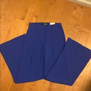 Express high rise wide leg pants size 2R